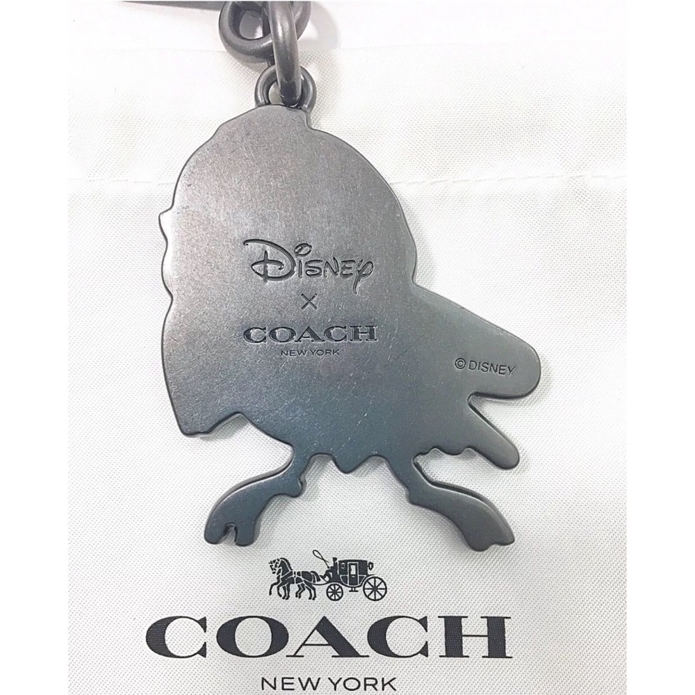 Coach Disney Bluebird Keychain Bag Charm NWT - Picture 7 of 8